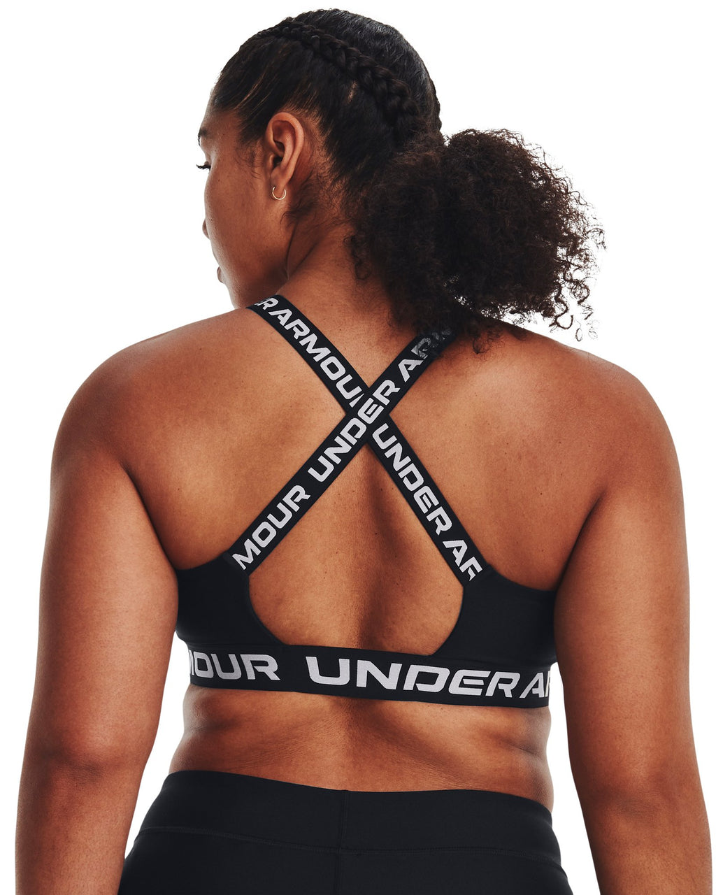 UA Crossback Strappy Low Women's Sports Bra - Black