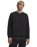 UA Unstoppable Fleece Men's Crew - Black