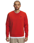 UA Unstoppable Fleece Men's Crew - Orange