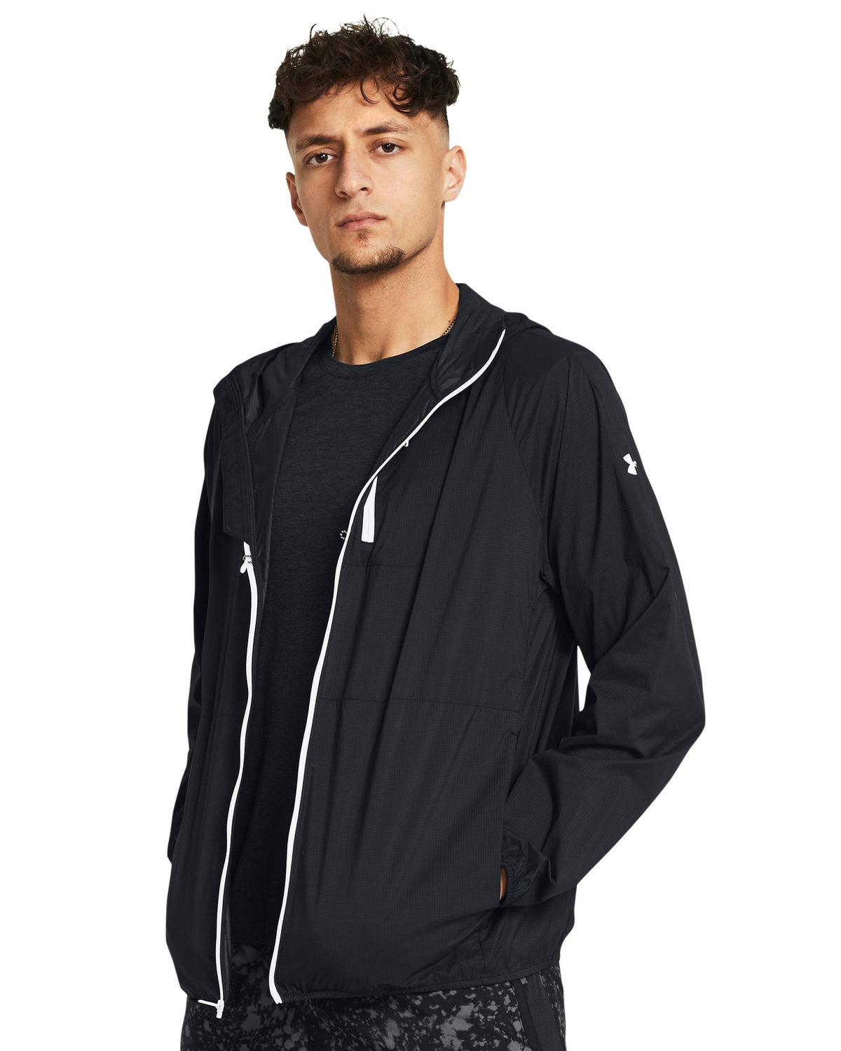 UA Launch Lightweight Men's Jacket - Black