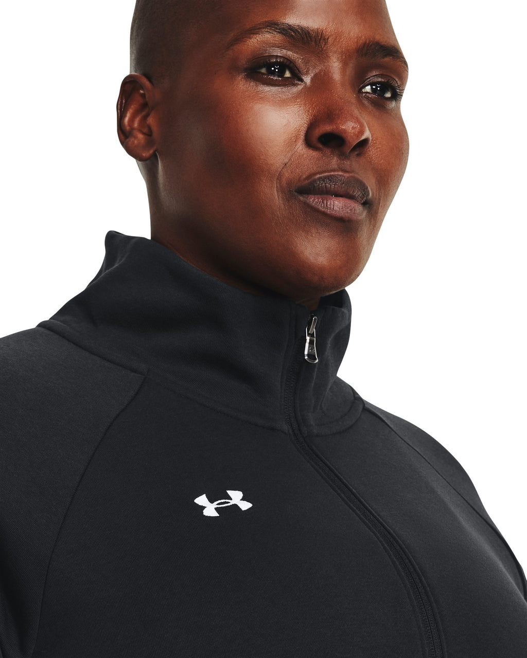 UA Rival Fleece Women's ½ Zip - Black