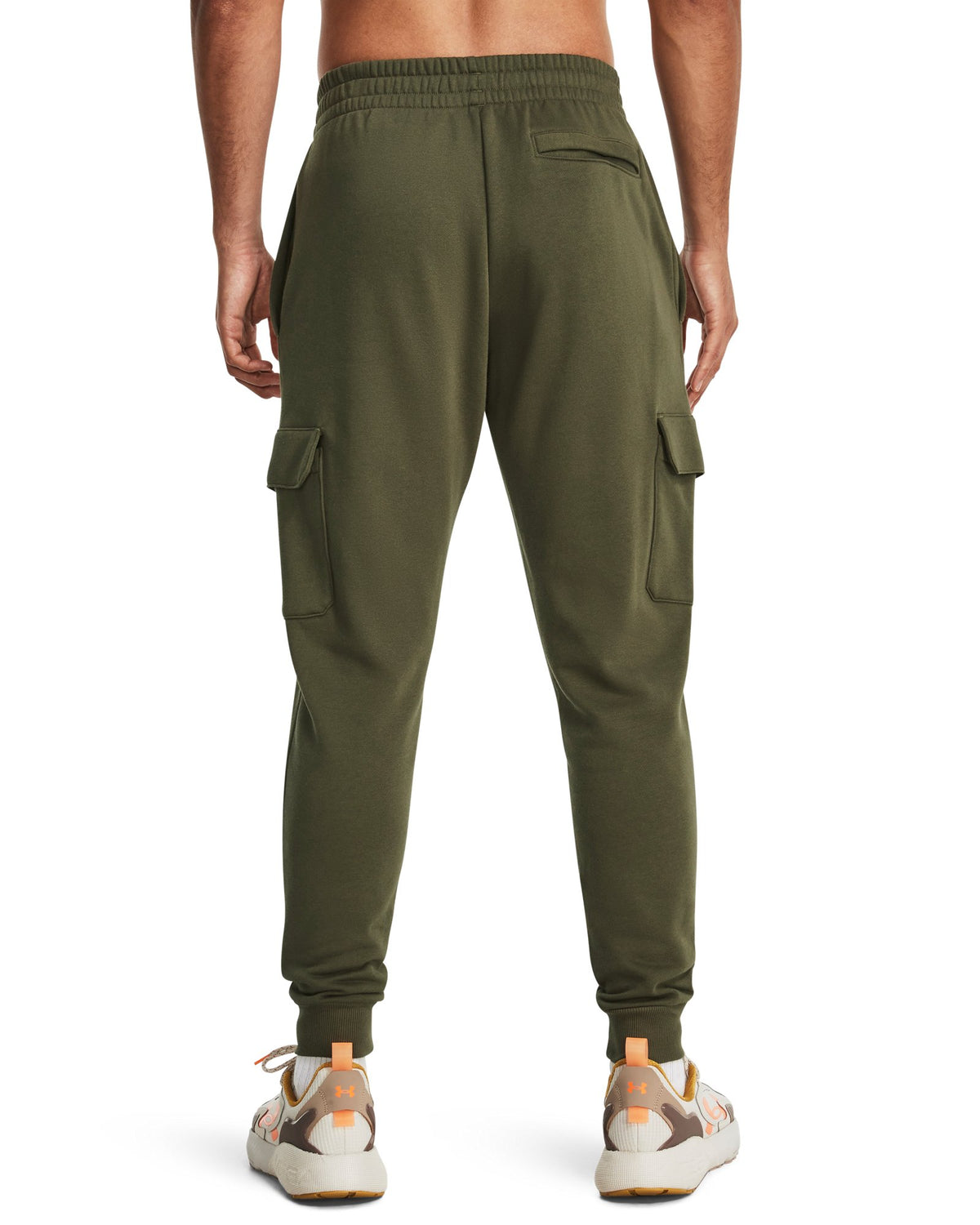 UA Rival Fleece Men's Cargo Joggers - Black