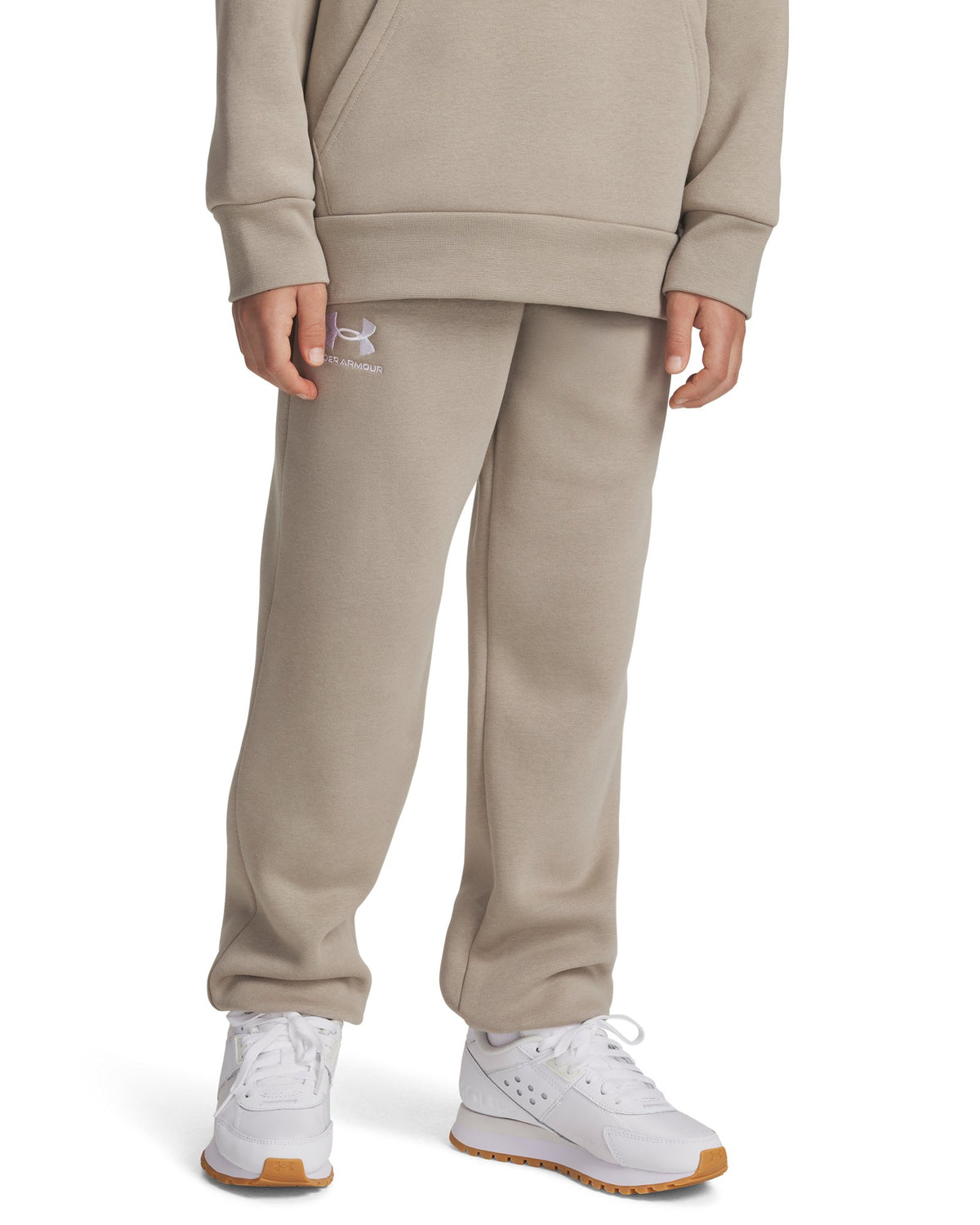 UA Icon Fleece Boys' Joggers - Brown
