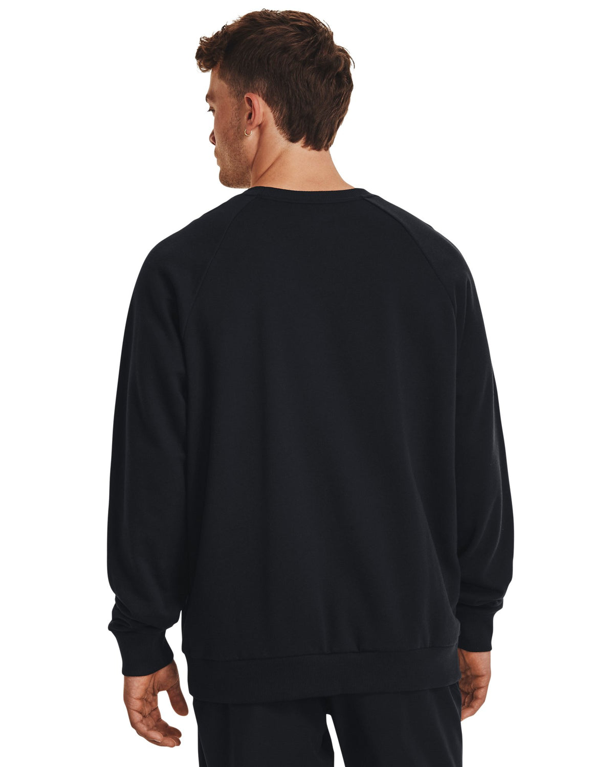 UA Rival Fleece Left Chest Men's Crew - Black