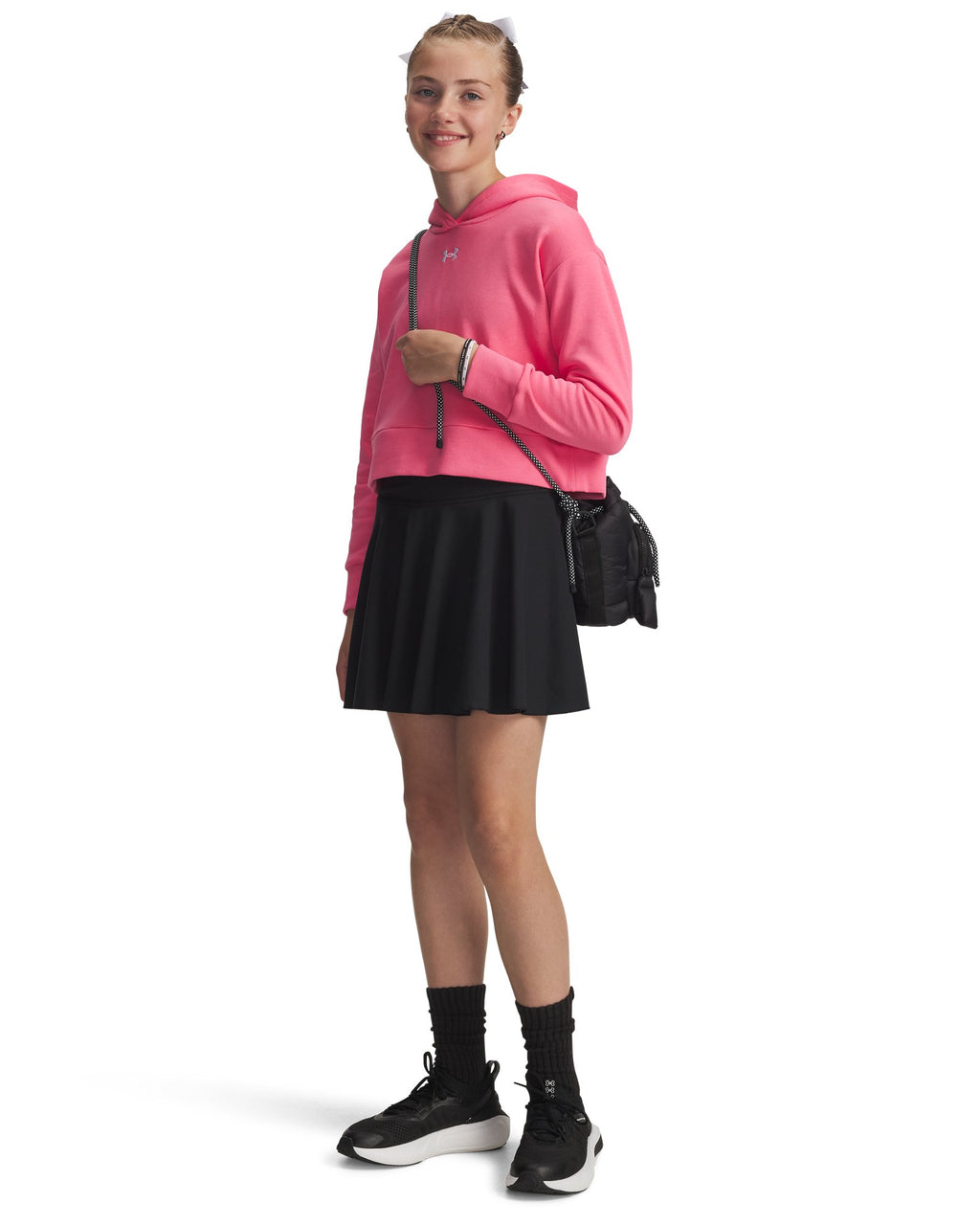 UA Motion Girls' Skort - Black