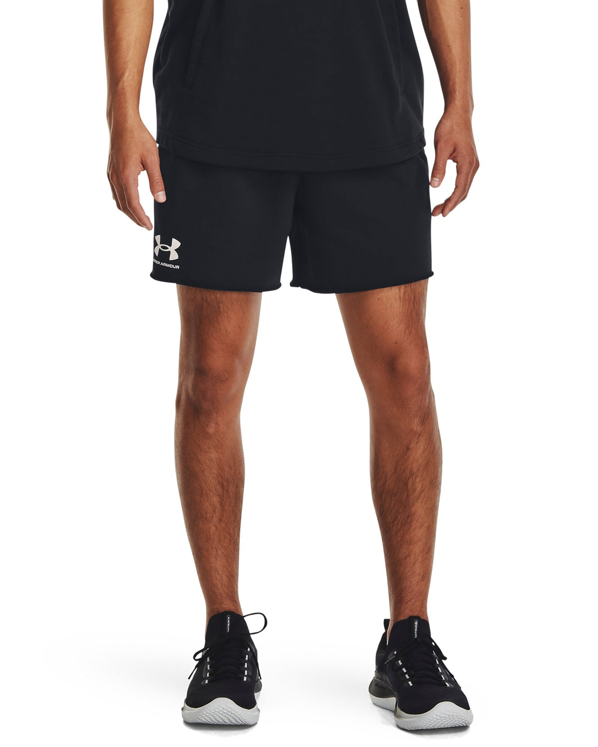 UA Rival Terry Men's 6" Shorts - Black