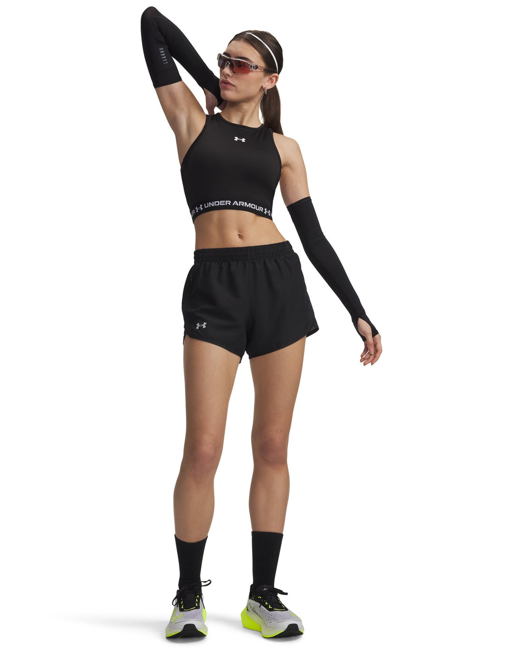UA Fly-By Women's 3" Shorts - Black