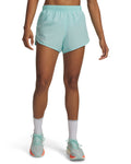 UA Fly-By Women's 3" Shorts - Blue