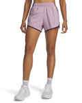 UA Fly-By Women's 3" Shorts - Pink