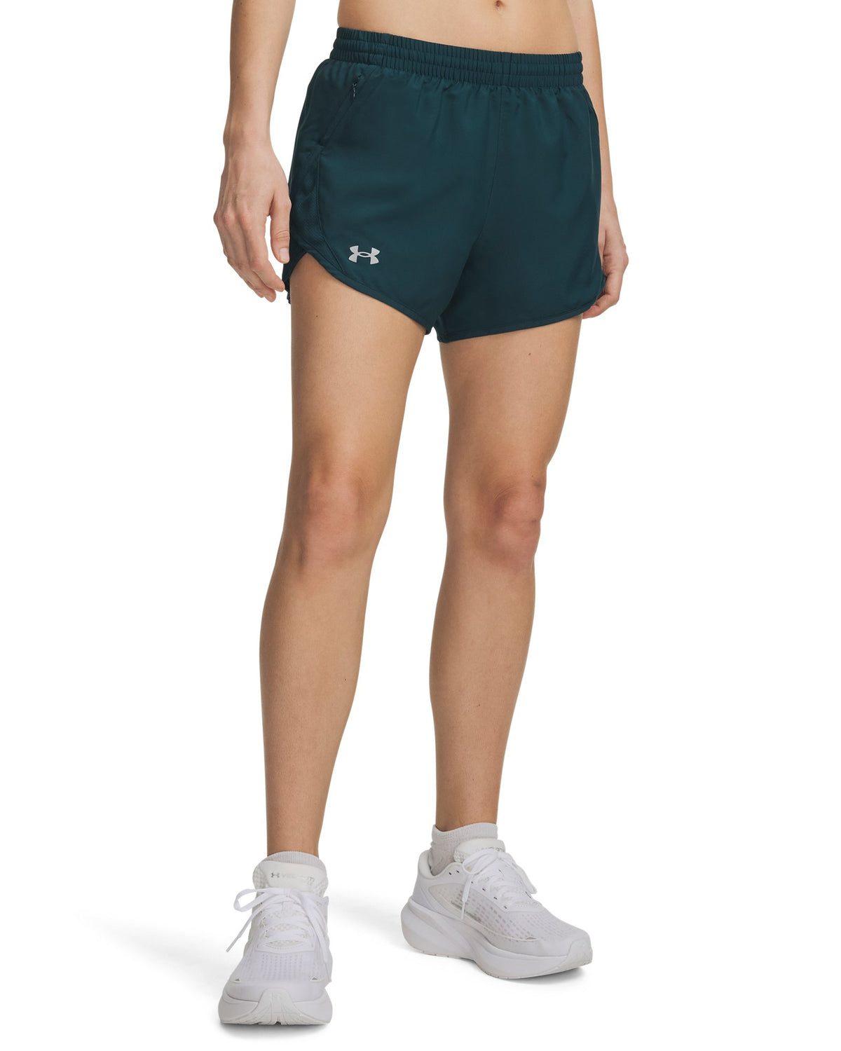 UA Fly-By Women's 3" Shorts - Green