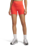 UA Meridian Middy Women's 5" Shorts - Red