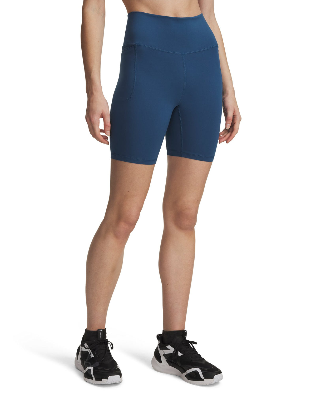 UA Meridian Women's 7" Bike Shorts - Blue