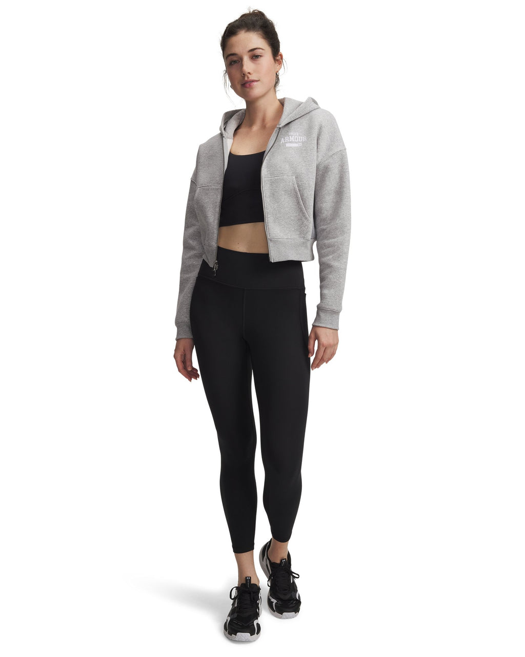 UA Meridian Women's Ankle Leggings - Black