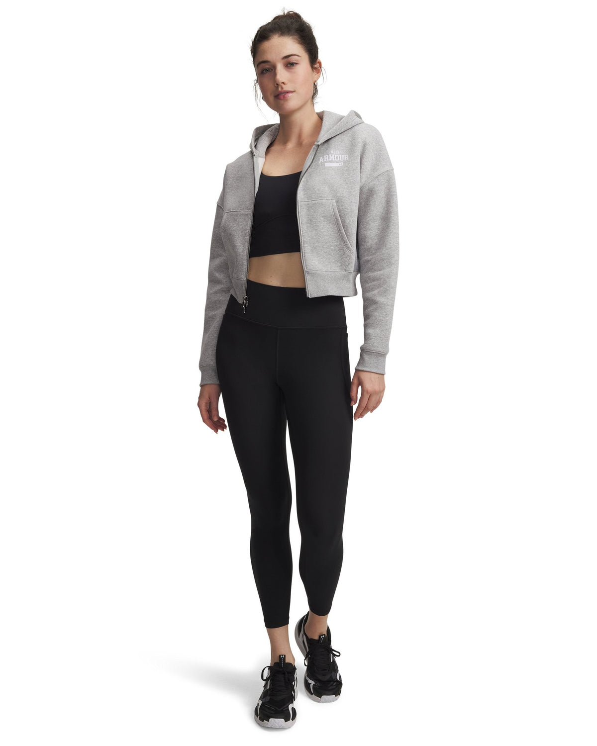 UA Meridian Women's Ankle Leggings - Black