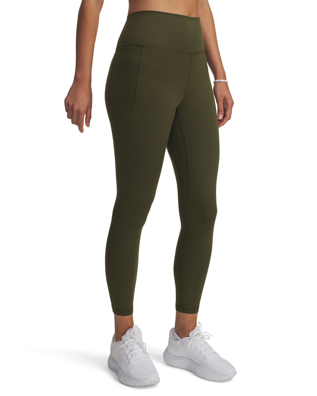 UA Meridian Women's Ankle Leggings - Green