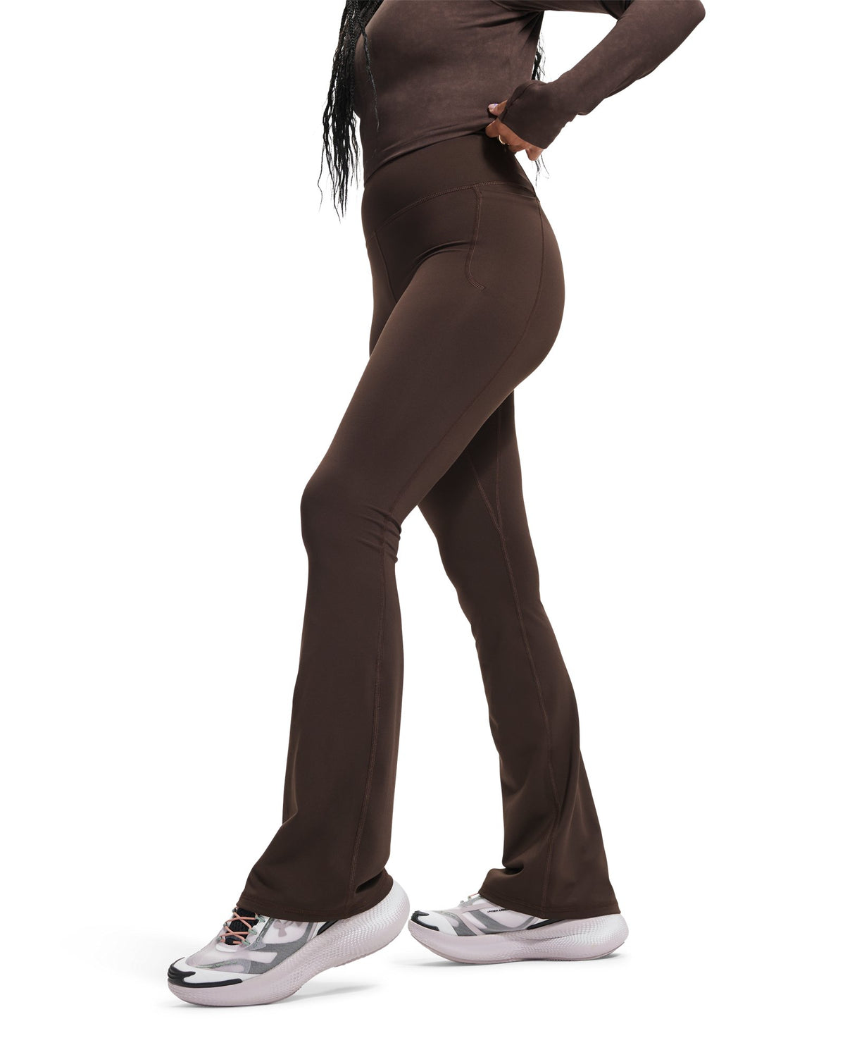 UA Meridian Flare Women's Pants - Brown