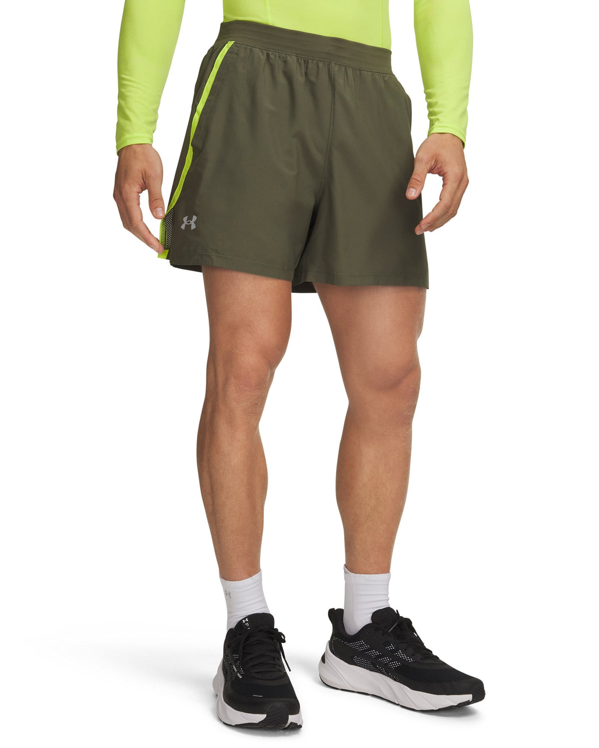 UA Launch Men's 5" Shorts - Green