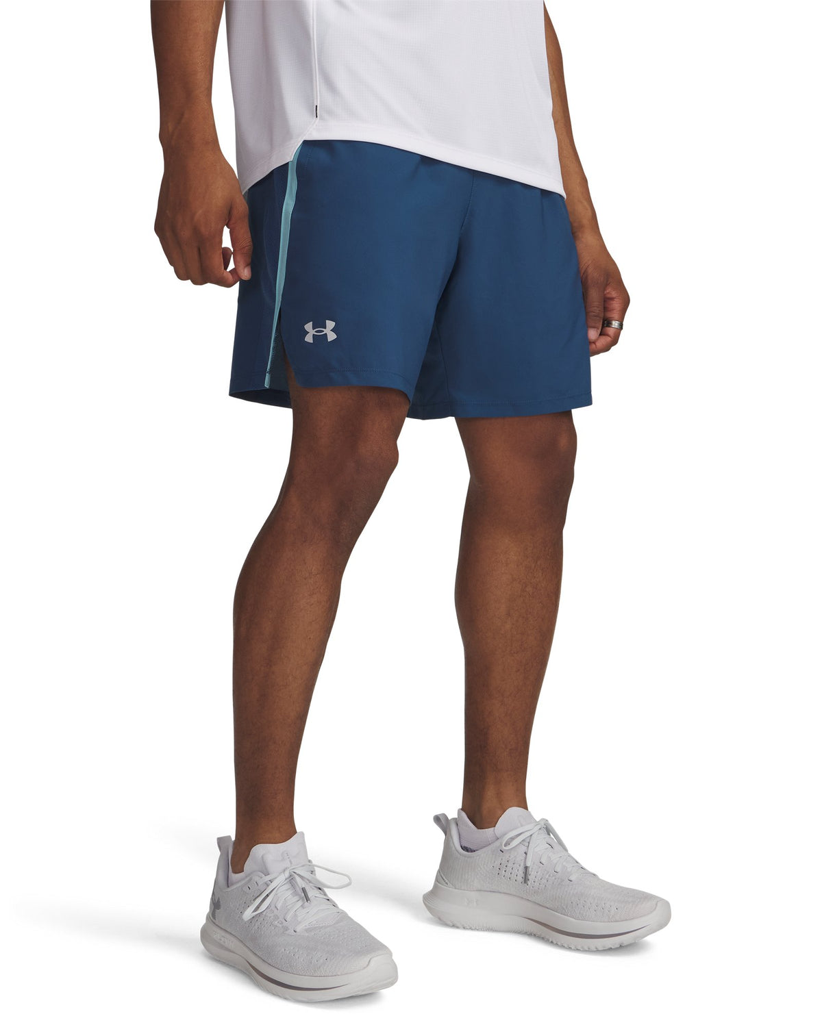 UA Launch Men's 7" Shorts - Blue