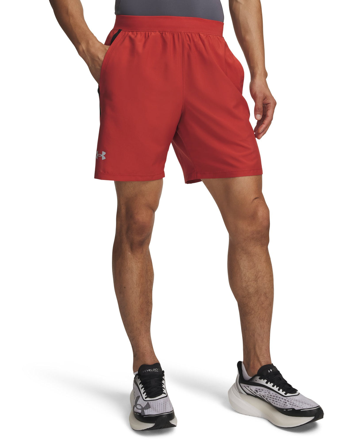 UA Launch Men's 7" Shorts - Red