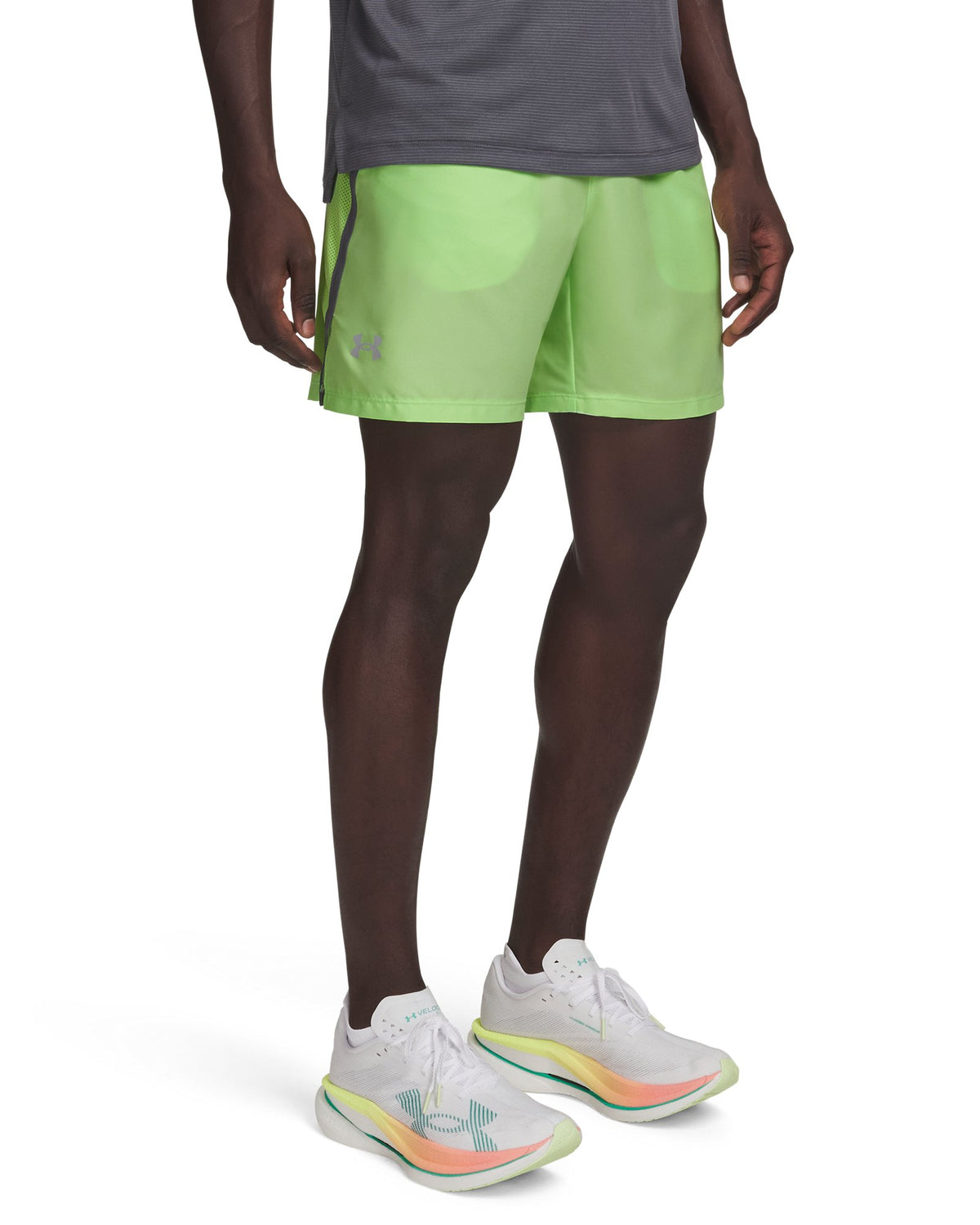 UA Launch Men's 7" Shorts - Green