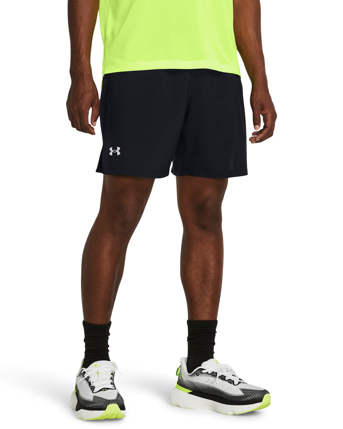 UA Launch Unlined Men's 7" Shorts - Black