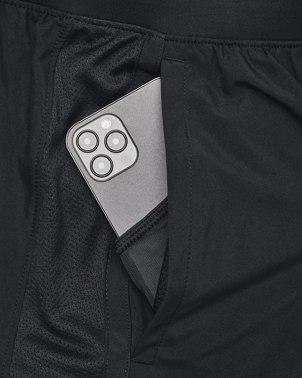 UA Launch Men's 2-in-1 5" Shorts - Black