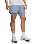 UA Launch Men's 2-in-1 5" Shorts - Blue