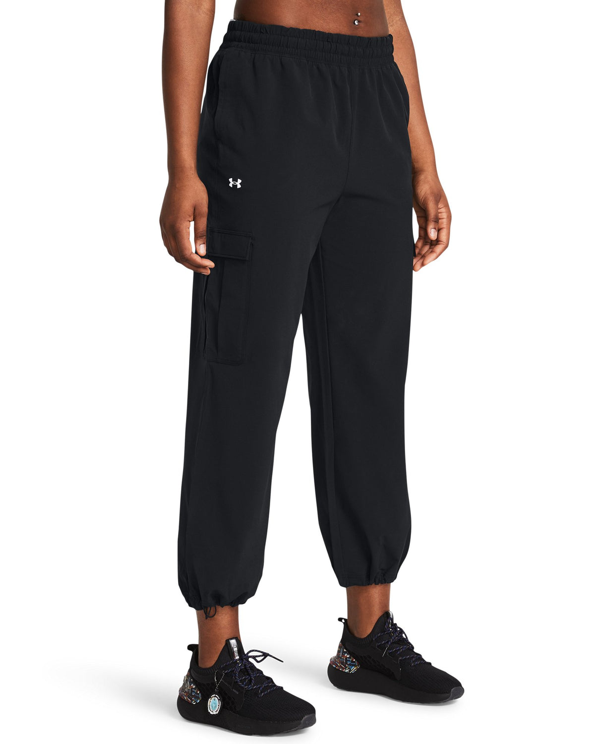 UA Rival Woven Women's Cargo Pants - Black