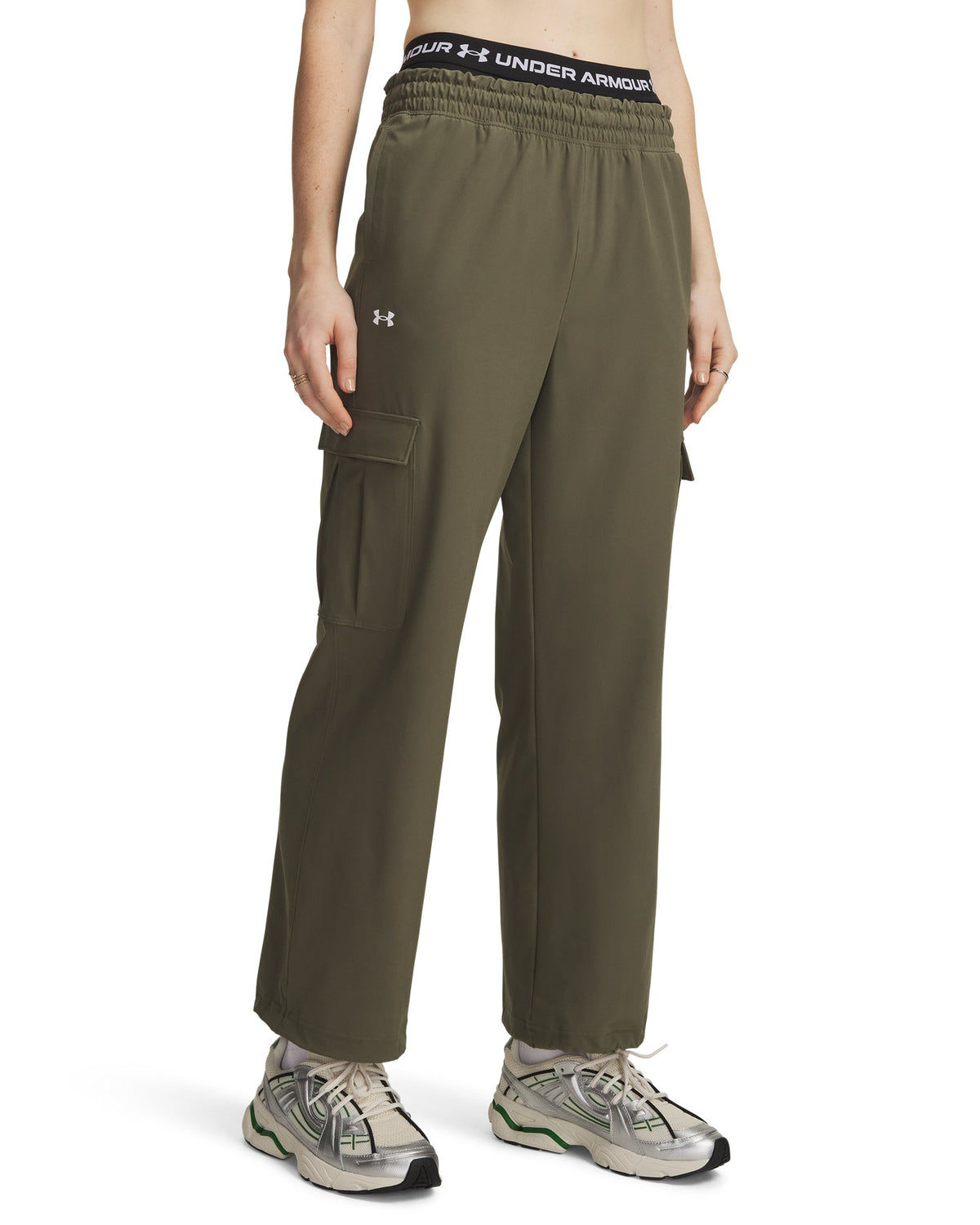 UA Rival Woven Women's Cargo Pants - Green