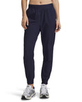 UA Rival Women's High-Rise Woven Pants - Blue