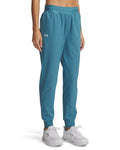 UA Rival Women's High-Rise Woven Pants - Blue