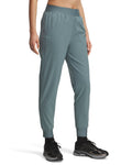 UA Rival Women's High-Rise Woven Pants - Blue