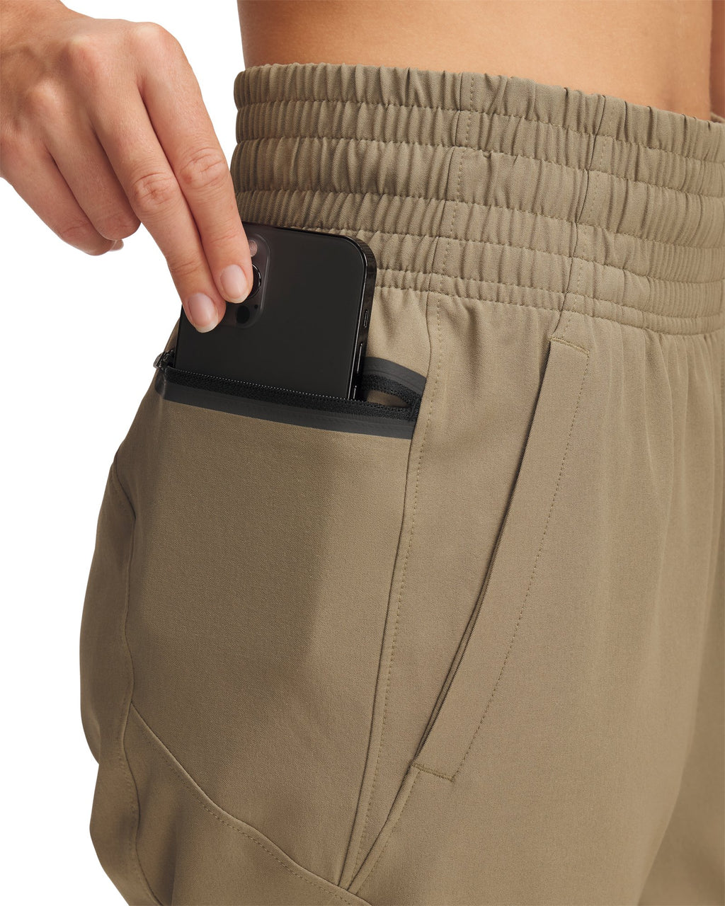 UA Unstoppable Women's Ankle Pants - Brown