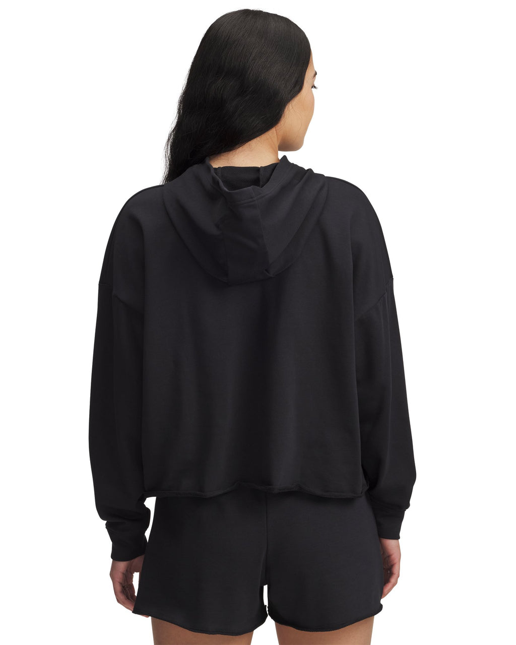 UA Rival Terry Women's Oversized Hoodie - Black