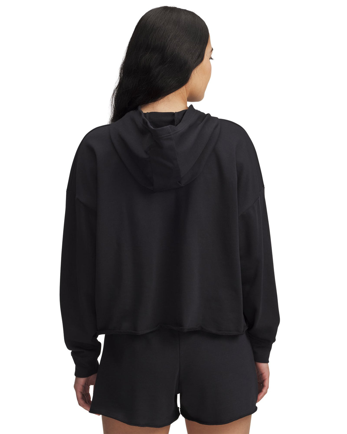 UA Rival Terry Women's Oversized Hoodie - Black