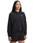 UA Rival Terry Women's Oversized Hoodie - Black