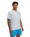 UA Tech™ Textured Men's Short Sleeve - Gray