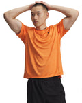 UA Tech™ Textured Men's Short Sleeve - Orange