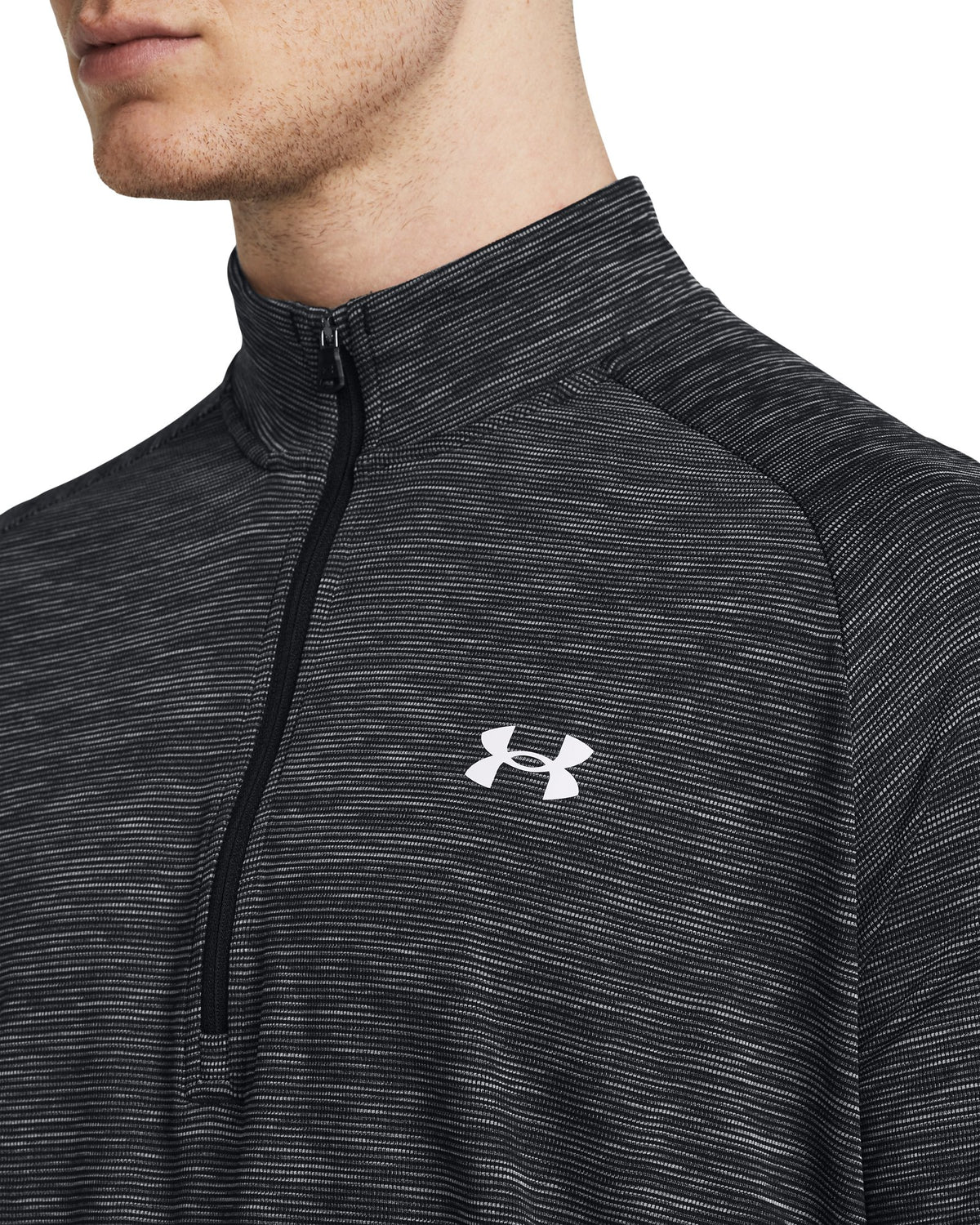 UA Tech™ Textured Men's ½ Zip - Blue