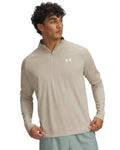 UA Tech™ Textured Men's ½ Zip - Brown