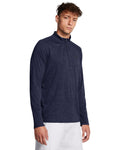 UA Tech™ Textured Men's ½ Zip - Blue