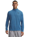 UA Tech™ Textured Men's ½ Zip - Blue