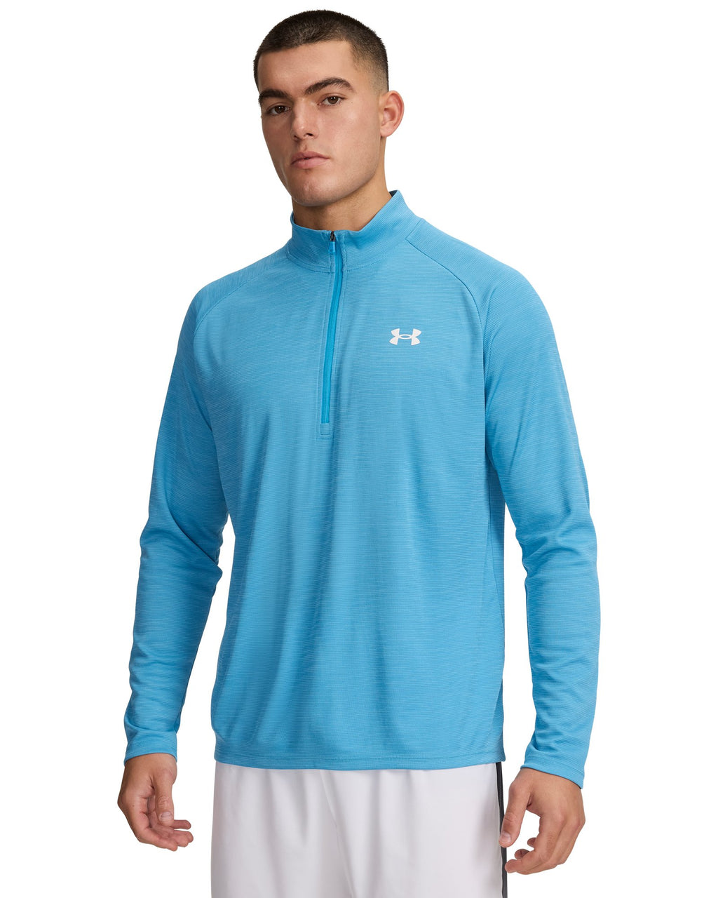 UA Tech™ Textured Men's ½ Zip - Blue