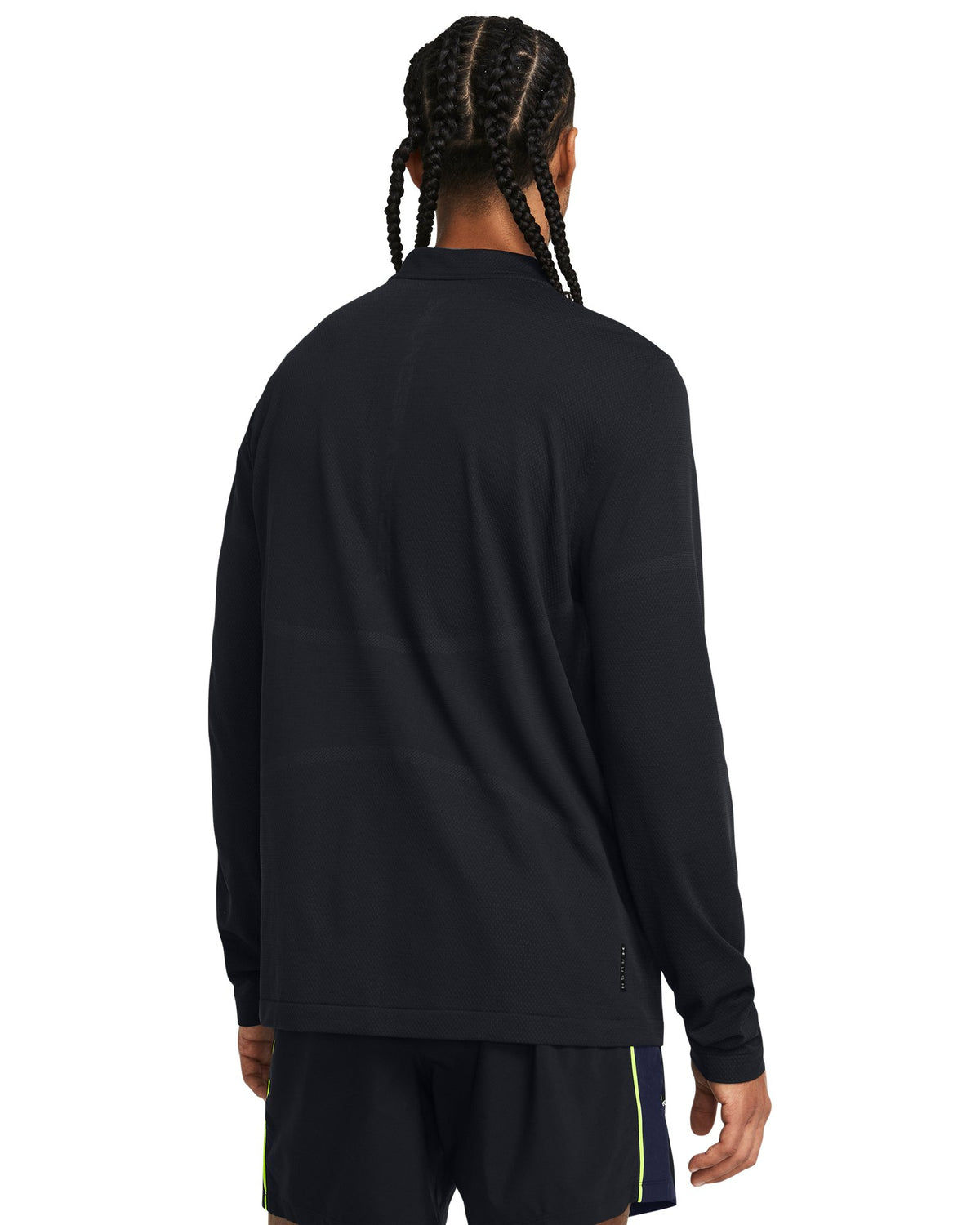 UA Vanish Elite Seamless Men's ¼ Zip - Black