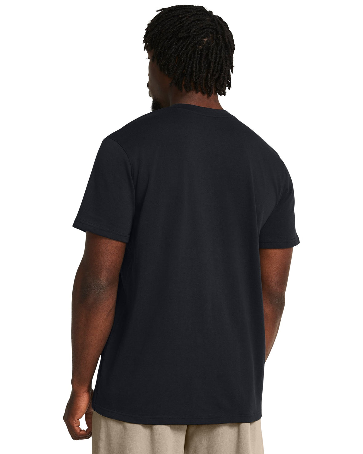 UA Heavyweight Left Chest Patch Men's Short Sleeve - Black