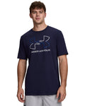 UA Foundation Men's Short Sleeve - Blue