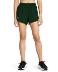 UA Fly-By Unlined Women's 3" Shorts - Green