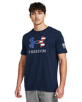 UA Freedom Logo Men's T-Shirt - Blue