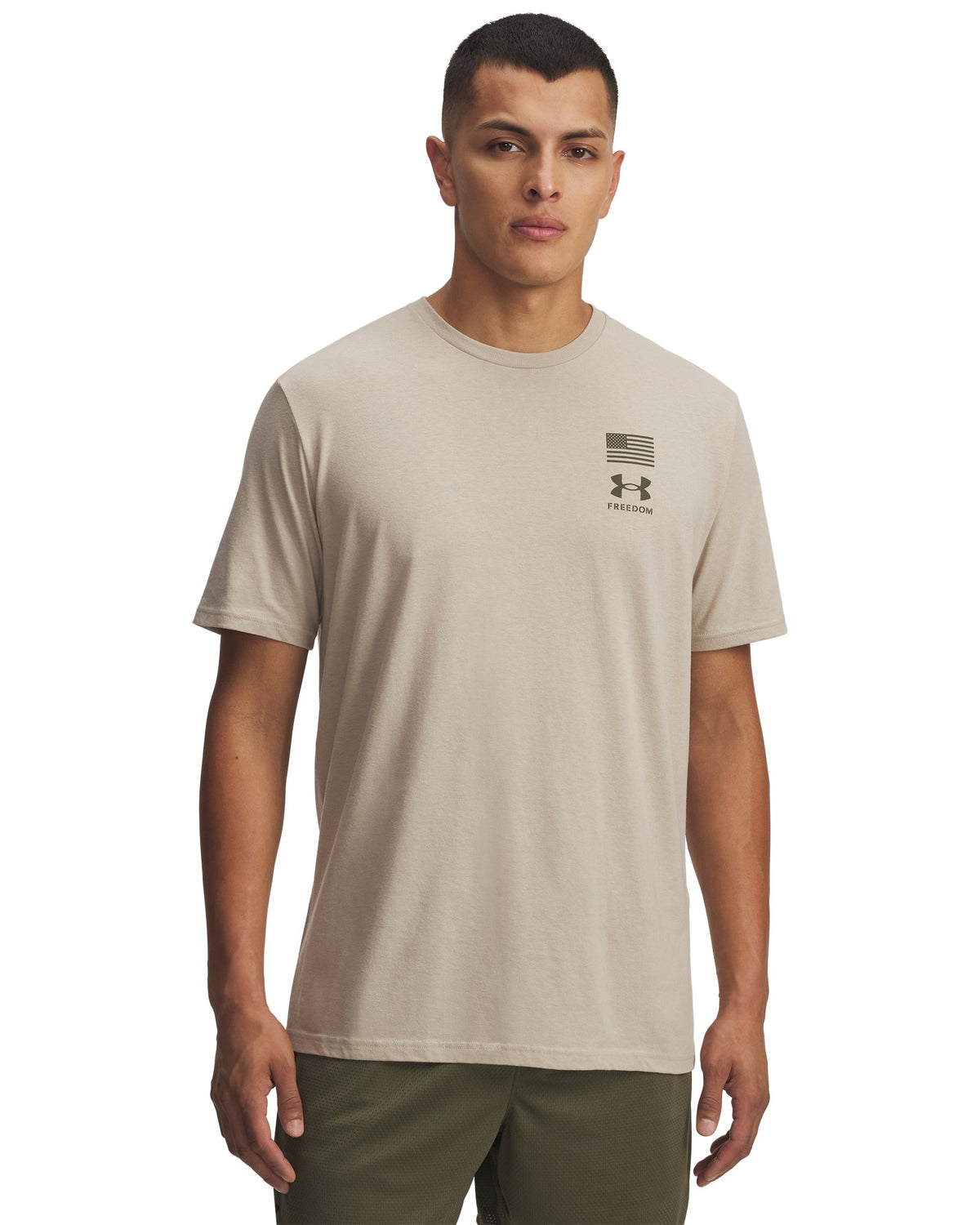 UA Freedom Flag Variation Men's T-Shirt - Brown
