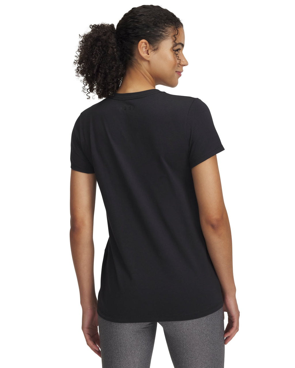 Women's UA Team Basketball Short Sleeve null - Black